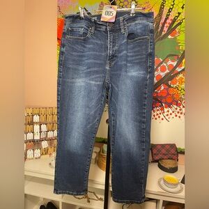 a.n.a Women's High Rise Blue Jeans